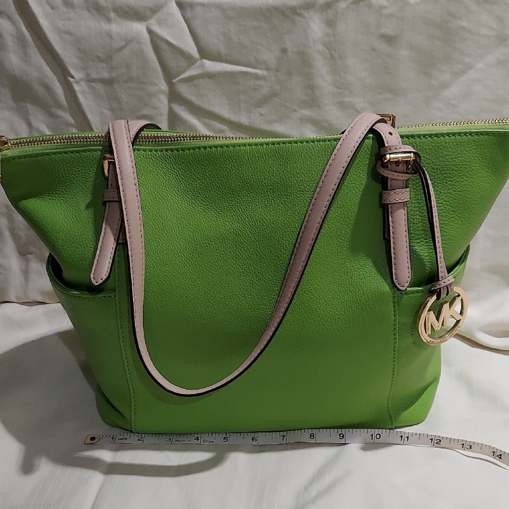 Michael Kors Green Tote Bag